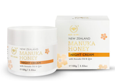 Bee Kiwi 100g Manuka Honey Night Cream from New Zealand - Skincare Product